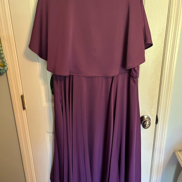 Torrid Purple Retro Cape Swing Harry Potter Dress - Picture 6 of 6